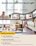BoyKeep 2K Indoor Security Camera with 2-Way Audio