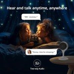 BoyKeep 2K Indoor Security Camera with 2-Way Audio