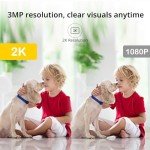 BoyKeep 2K Indoor Security Camera with 2-Way Audio