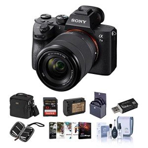 Sony Alpha a7 III Mirrorless Camera Bundle with Lens