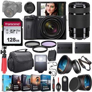 Sony Alpha a6600 4K Mirrorless Camera Kit