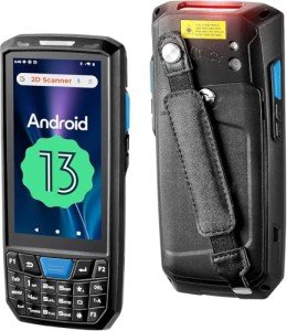 MUNBYN Android 13 Handheld Barcode Scanner with Touchscreen