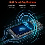 MUNBYN Android 13 Handheld Barcode Scanner with Touchscreen