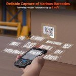 MUNBYN Android 13 Handheld Barcode Scanner with Touchscreen