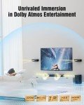 Hiwill 4.1ch Dolby Atmos Soundbar with Subwoofer