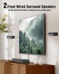 Hiwill 4.1ch Dolby Atmos Soundbar with Subwoofer