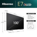Hisense 100" 4K QLED Smart TV with Dolby Atmos