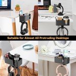 KDD 4-in-1 Desk Cup Holder and Headphone Hook