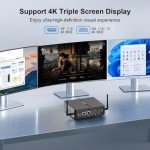 VENOEN Fanless Mini PC with 12th Gen Intel Processor
