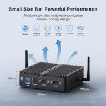 VENOEN Fanless Mini PC with 12th Gen Intel Processor