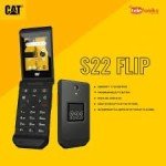 Cat S22 Flip 16GB 4G Smartphone - Black