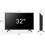 VELTECH 32" LED Smart TV with Voice Assistant