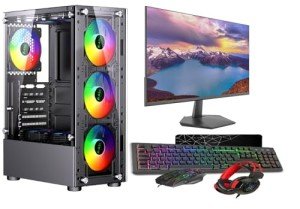ASC Intel Core i7 Gaming Tower & Monitor Bundle
