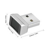 Goshyda USB Biometric Fingerprint Scanner for PC
