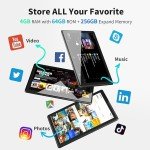 SGIN 10.1" Android 12 Tablet with 4GB RAM