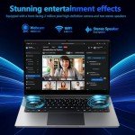 16-Inch Portable Laptop with 8GB RAM & SSD