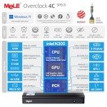 MeLE Mini PC Overclock4C, Core i3, 32GB Storage