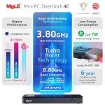 MeLE Mini PC Overclock4C, Core i3, 32GB Storage