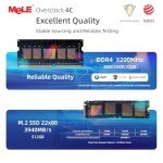 MeLE Mini PC Overclock4C, Core i3, 32GB Storage