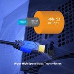TNP 4K HDMI Right Angle Cable (6FT) 18Gbps