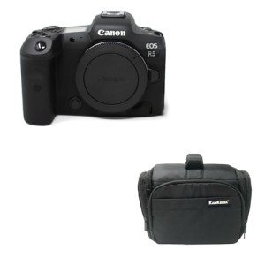 KamKorda Camera Bag with R5 Mirrorless Camera