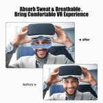 SAYAFAN Adjustable VR Eye Mask Sweat Band (3PCS)