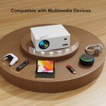 VISULAPEX 4K Projector with WiFi and Bluetooth