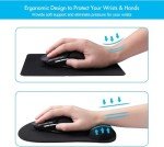 Ergonomic Memory Foam Wrist Rest Set for Gaming