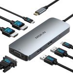 7-in-1 USB-C Dock for Dual Monitors