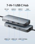 7-in-1 USB-C Dock for Dual Monitors