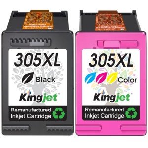 KINGJET 305 Remanufactured Ink Cartridges for HP