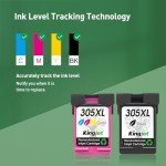 KINGJET 305 Remanufactured Ink Cartridges for HP