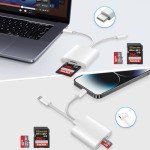 Loydia 2-in-1 USB C & Micro-SD Card Reader