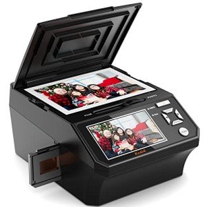 5" LCD Film and Slide Scanner - 22MP JPEG