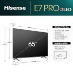 Hisense 65" 144Hz 4K QLED Smart Gaming TV
