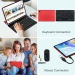 10-Inch Android Tablet with Keyboard & Mouse