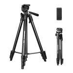 CamboFoto Portable Lightweight Tripod with Phone Holder