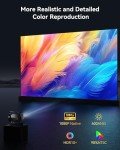 Polocsh 4K Mini Projector with WiFi 6 & Bluetooth