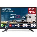Antteq 22" FHD Smart TV with AI Voice Remote