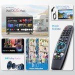 Antteq 22" FHD Smart TV with AI Voice Remote