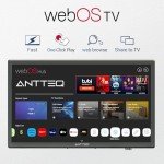 Antteq 22" FHD Smart TV with AI Voice Remote