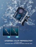 Apexcam 4K Action Camera with Dual Touch Screen