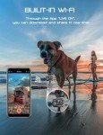 Apexcam 4K Action Camera with Dual Touch Screen