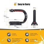Zeadio Handheld Stabilizer Grip for DSLR Cameras