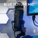 Blue Yeti Game Streaming Kit with USB Mic