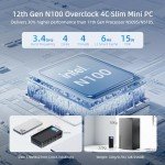 MeLE Overclock4C Mini PC - 12th Gen, 32GB RAM