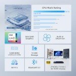 MeLE Overclock4C Mini PC - 12th Gen, 32GB RAM