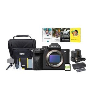 Sony Alpha 7 IV Mirrorless Camera Bundle with Accessories