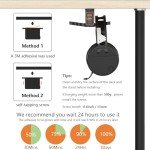 USB Headphone Stand with Charging Dock & Hanger