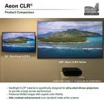 Elite Screens 123-Inch Edge Free Projector Screen
